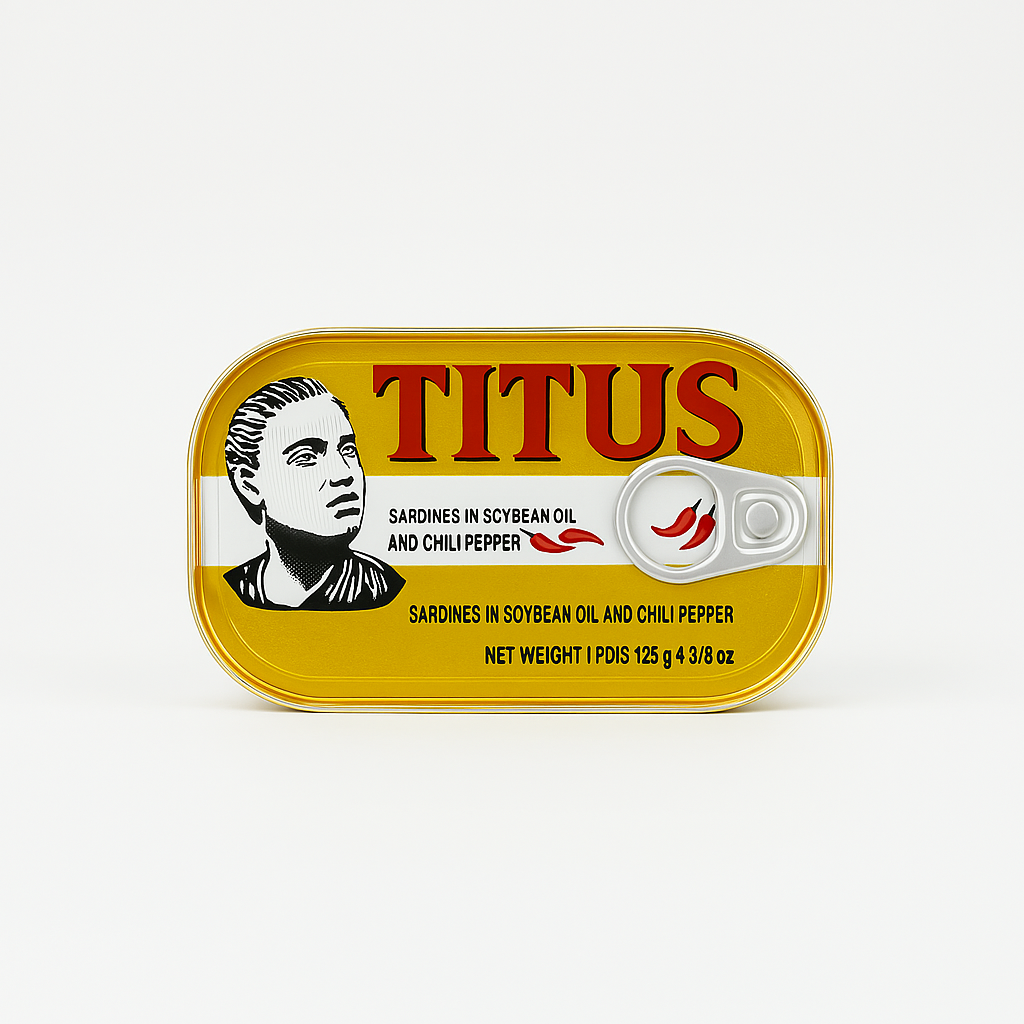 Titus Sardines Chilli Pepper 125 grams