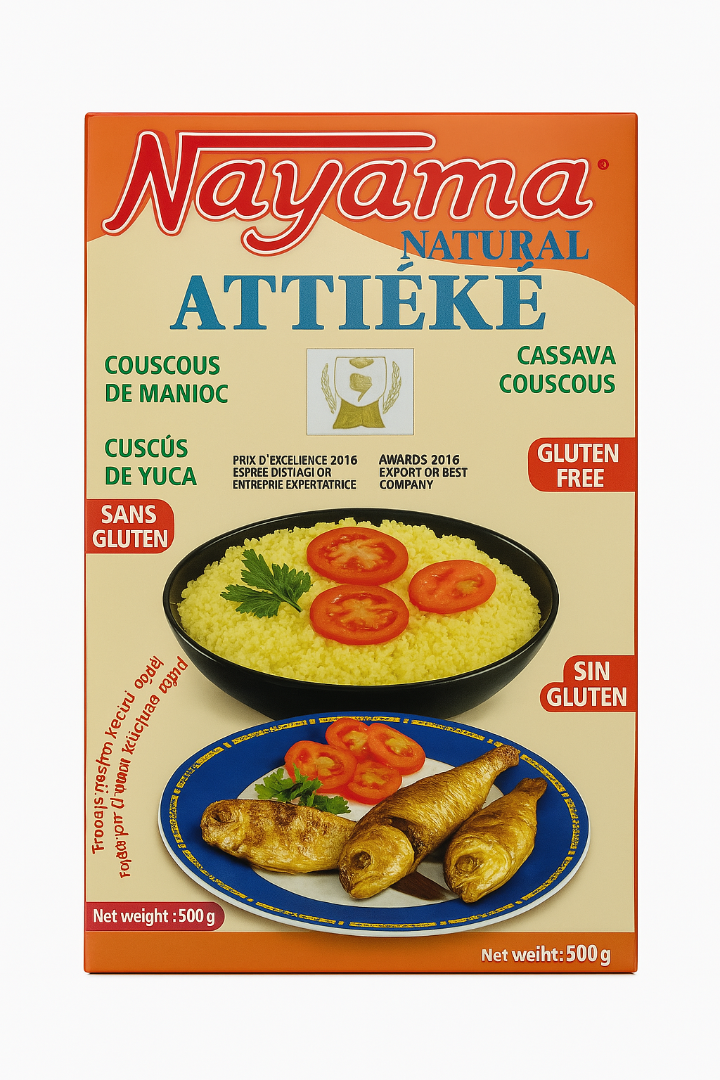 Nayama Natural Attieke 500 grams