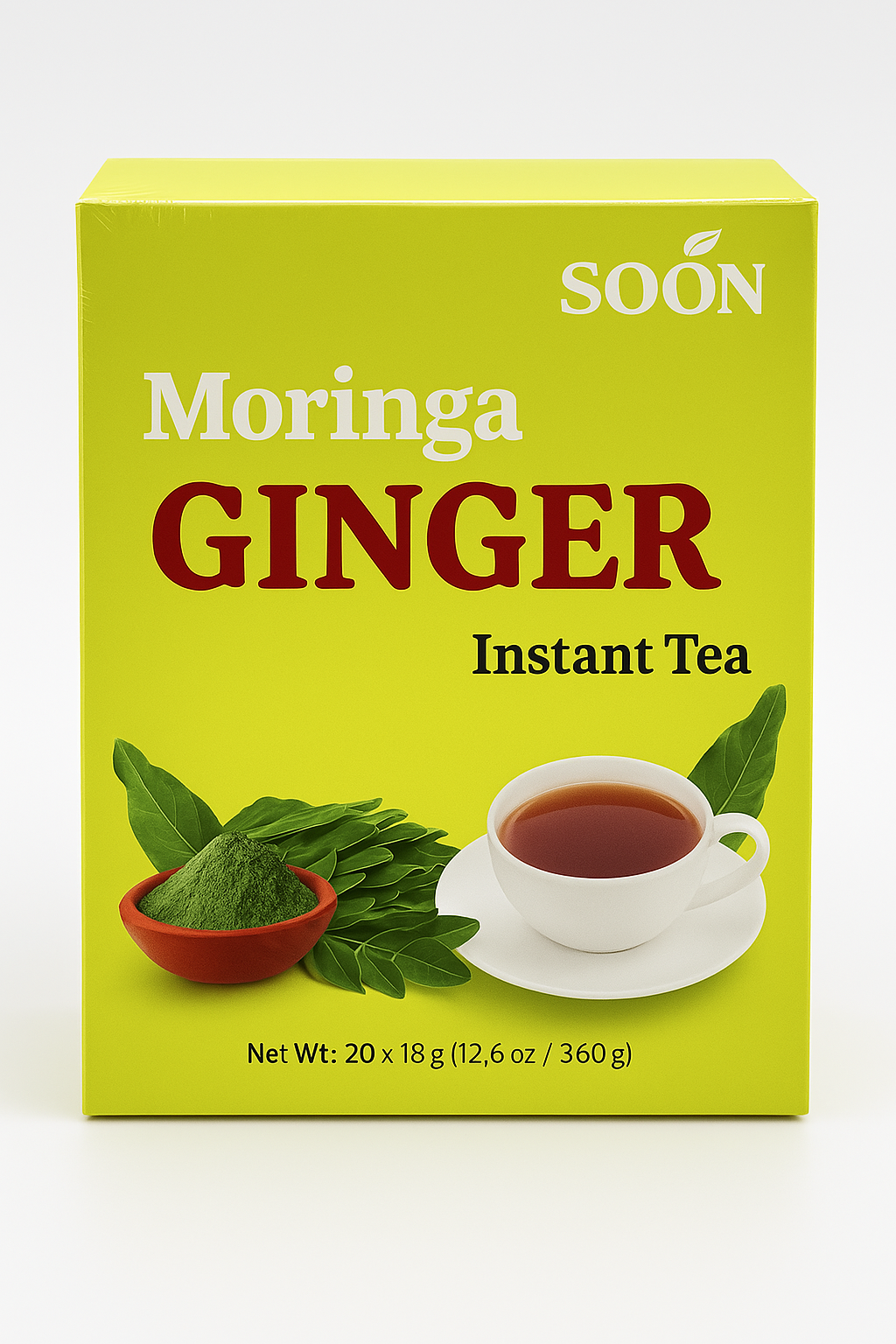 Soon Moringa Ginger Tea 12.6 oz