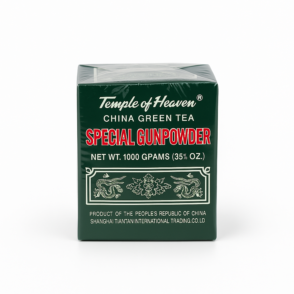 Temple of Heaven China Green Tea Special GunPowder 35 oz