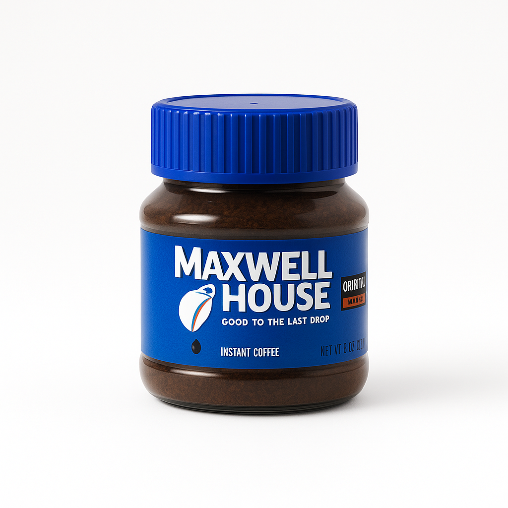 Maxwell House Instant Coffee – 8 oz Jar