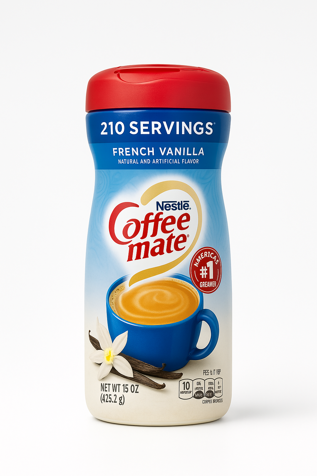 Nestlé Coffee Mate French Vanilla Creamer – 15 oz